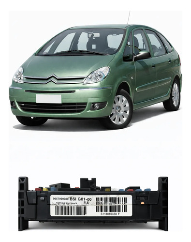 Modulo Bsi Caixa De Fusivel  Xsara Picasso 2.0 2008 A 2010 - Imagem 3