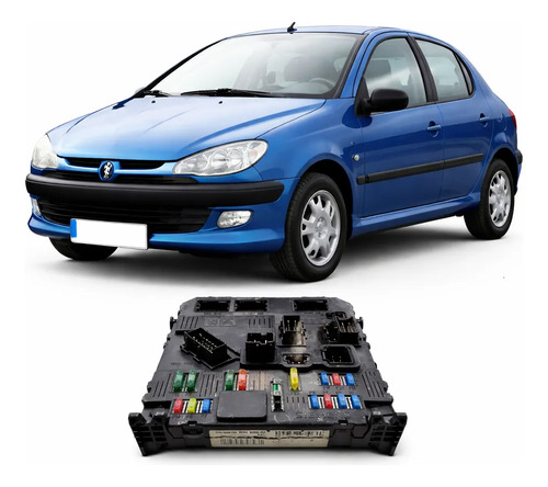 Caixa De Fusivel Peugeot  206 207 1.4 S118085220f 2008/14 - Imagem 1