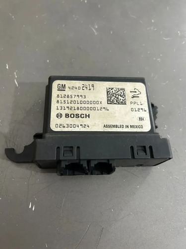 Módulo Sensor Estacionamento Spin 1.8 2016 Original Preto