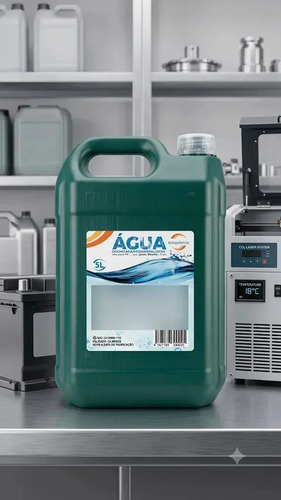 Água Deionizada Galão 5 L Desmineralizada Radiadores Bateria Verde - Imagem 6