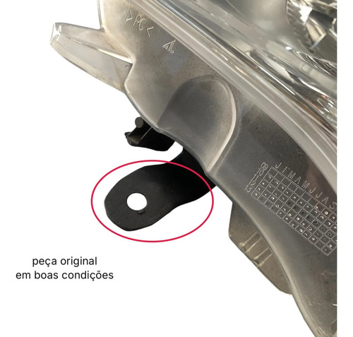 Farol Dianteiro Direito Citroën C4 Lounge 2013 2016 Original Direito/passageiro - Imagem 2