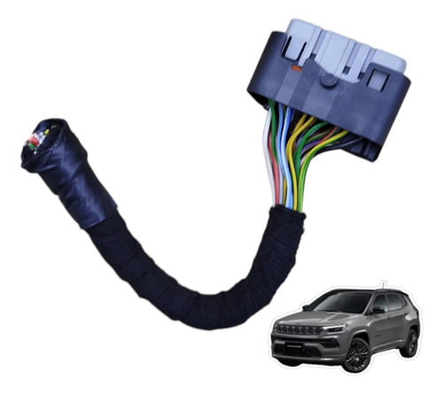 Conector Chicote Porta Dianteira Esquerda Jeep Compass 2022