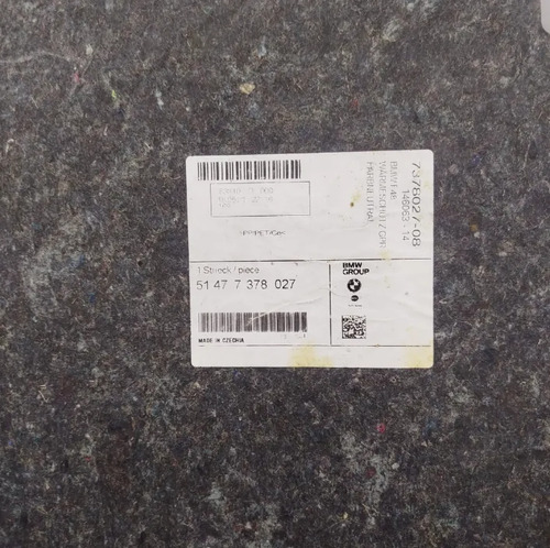 Forro Proteção Inferior Porta Malas Bmw X1 F48 2016 A 2020 - Imagem 6