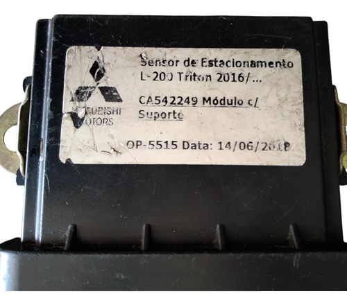 Módulo Sensor Estacionamento L200 Triton Ca542249 Original Preto - Imagem 4