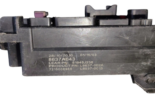 Caixa Fusivel Interna Etacs Outlander 8637a643 Origina - Imagem 9