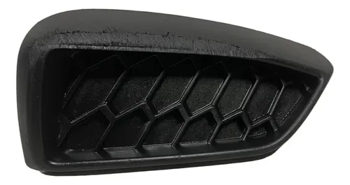 Grade Pára-choque Esquerda Fiat Argo 2017 2022 Original Preto Fosco - Imagem 3