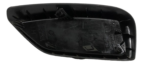 Grade Pára-choque Esquerda Fiat Argo 2017 2022 Original Preto Fosco - Imagem 7