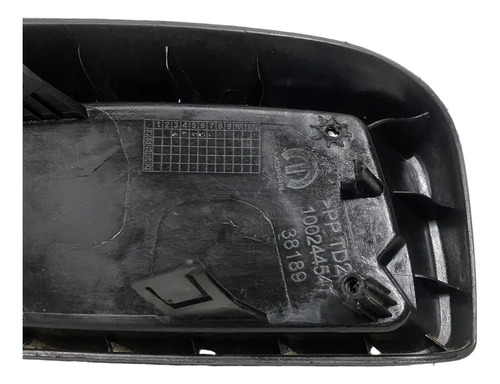 Grade Pára-choque Esquerda Fiat Argo 2017 2022 Original Preto Fosco - Imagem 9