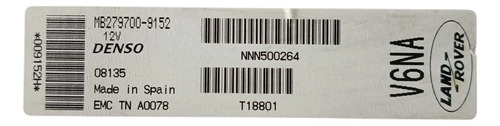 Módulo Injecao Denso Nnn500264 Land Rover 3 V6 Discovery - Imagem 4