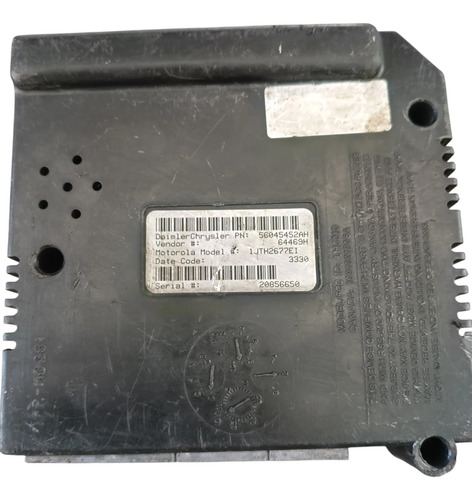 Modulo Bcm Ctm Dodge Dakota 2001 A 2003 P56045452AK Original