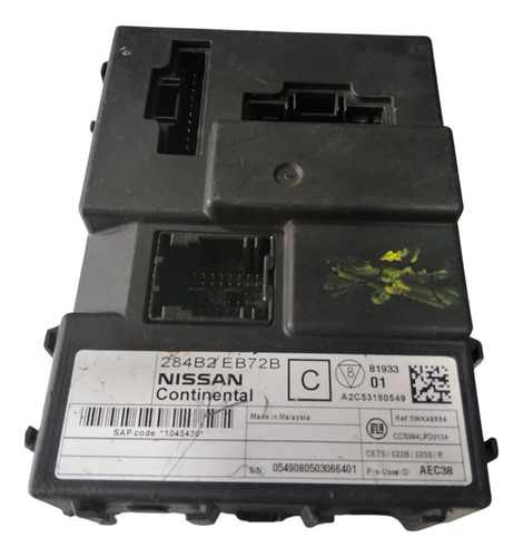 Módulo Conforto Bcm Nissan Frontier 284b2eb72b Original - Imagem 5