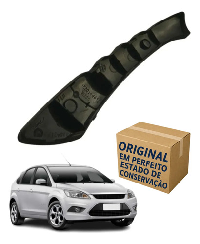 Acabamento Puxador Interno Traseiro Esquerdo Ford Focus Preto - Imagem 2