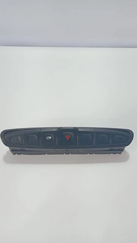Botão Pisca Alerta Trava Fiat Argo Preto - Imagem 1