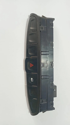 Botão Pisca Alerta Trava Fiat Argo Preto - Imagem 2