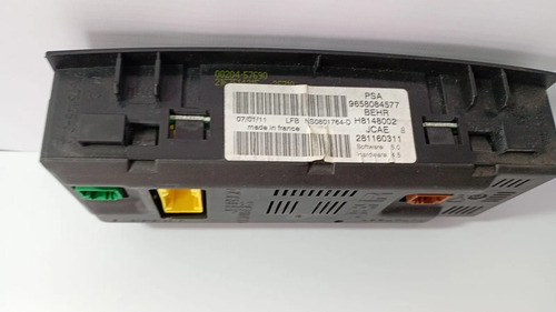 Painel Comando Ar Condicionado Citroen C4 Peugeot 307 - Imagem 4