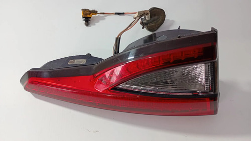 Lanterna Esquerda Tampa Traseira Fiat Argo 2017 À 2026 Esquerdo/motorista Vermelho - Imagem 1