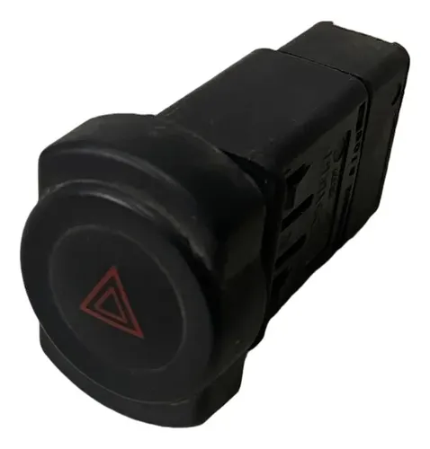 Botão Interruptor Pisca Alerta Renault Sandero Logan 2007 13 Preto - Imagem 5