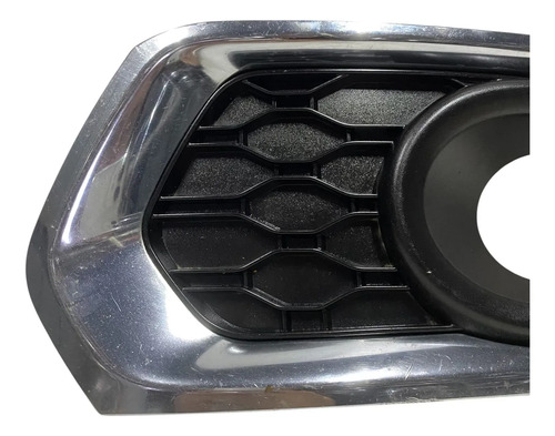 Moldura Farol Milha Esquerdo Renault Sandero 2015 2019 Oem Preto Esquerdo - Imagem 6