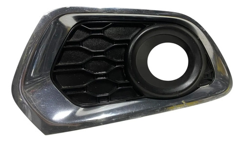Moldura Farol Milha Esquerdo Renault Sandero 2015 2019 Oem Preto Esquerdo - Imagem 7