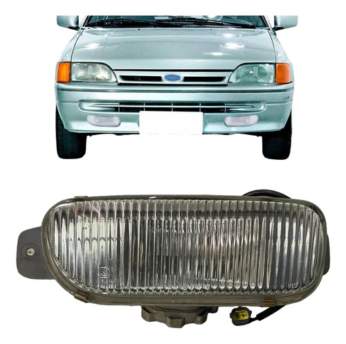 Farol Auxiliar Direito Ford Escort Verona 1993 1994 Transparente