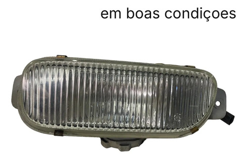 Farol Auxiliar Esquerdo Ford Escort Verona 1993 1994 Prateado - Imagem 2