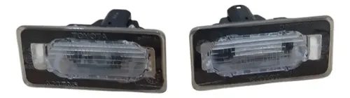 Par Lanterna Luz Placa Toyota Yaris Sedan 2023 2024 - Imagem 2