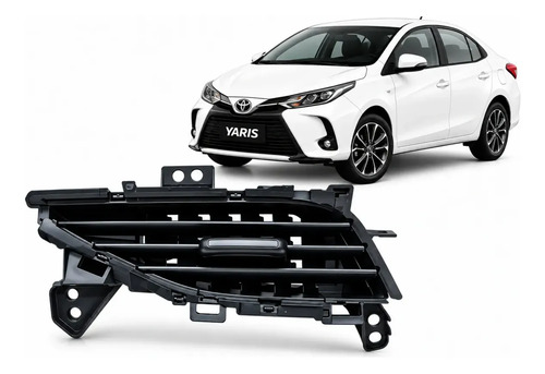 Difusor Ar Painel Esquerd Toyota Yaris Sedan Xl 16v Cvt 2024