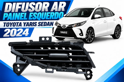 Difusor Ar Painel Esquerd Toyota Yaris Sedan Xl 16v Cvt 2024 - Imagem 3