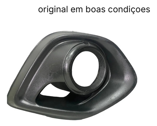 Moldura Farol De Milha Mitsubishi Asx 2013 A 2016 Original Preto Esquerdo - Imagem 2