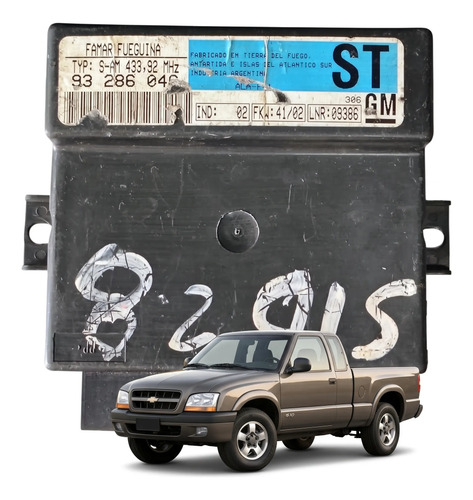 Modulo Alarme Centralina Chevrolet S10 93286046 Original
