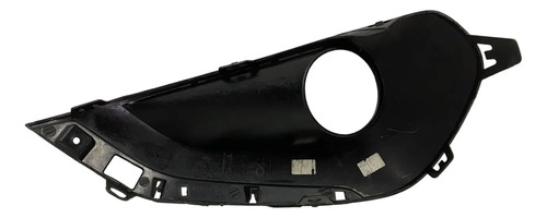 Moldura Farol Milha Direito Peugeot 208 2013 2020 Original Preto Direito - Imagem 8
