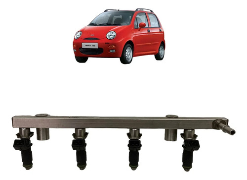 Flauta Bico Injetor Chery Qq 1 1 2011 2015 Original