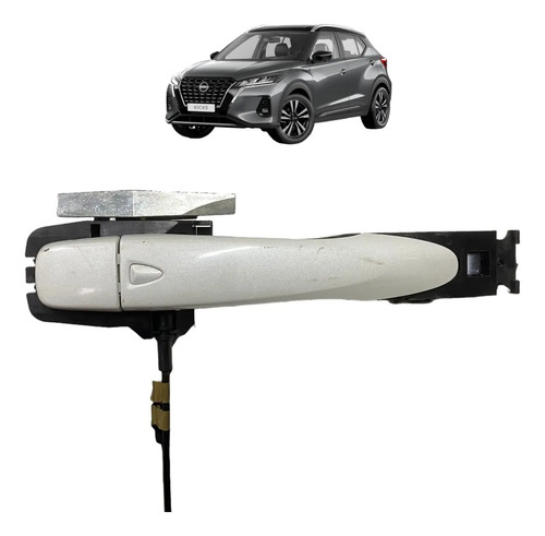 Maçaneta Externa Traseira Direita Nissan Kicks 2023 2024 Branco