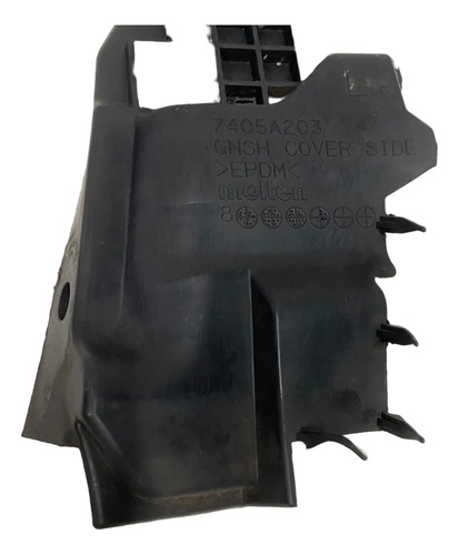 Borracha Churrasqueira Esquerda Mitsubishi Lancer 2012 2019 - Imagem 7