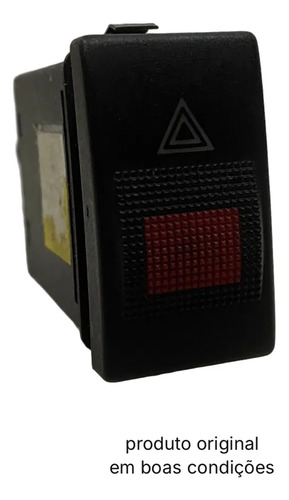 Botão Pisca Alerta Audi A4 1995 2001 Original 8d0941509d01c Preto - Imagem 2