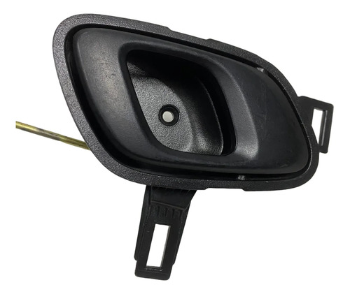 Maçaneta Interna Direita Renault Kwid 2017 2021 Original Preto Dianteira - Imagem 3
