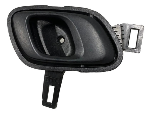 Maçaneta Interna Direita Renault Kwid 2017 2021 Original Preto Dianteira - Imagem 4