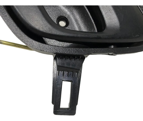 Maçaneta Interna Direita Renault Kwid 2017 2021 Original Preto Dianteira - Imagem 5