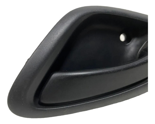 Maçaneta Interna Direita Honda Fit 2003 2008 Original Preto Dianteira - Imagem 3