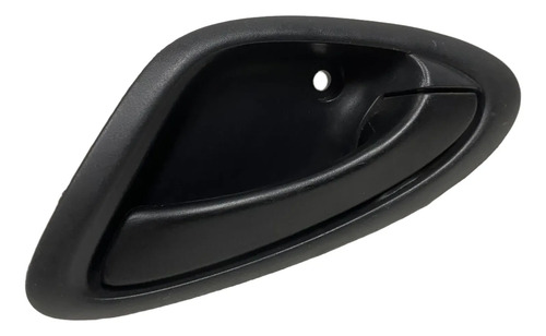 Maçaneta Interna Direita Honda Fit 2003 2008 Original Preto Dianteira - Imagem 4