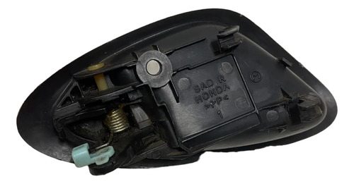 Maçaneta Interna Direita Honda Fit 2003 2008 Original Preto Dianteira - Imagem 9
