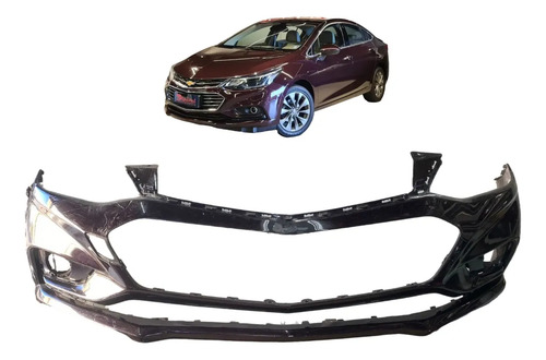 Pára-choque Dianteiro Chevrolet Cruze Sedan 2017 2019 Oem Bordô