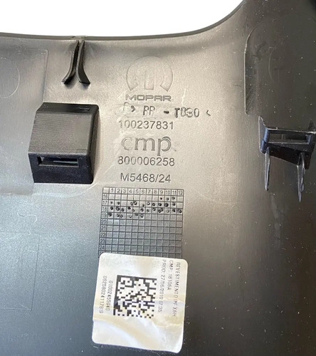 Moldura Painel Instrumentos Fiat Argo Cronos 100237831 - Imagem 6