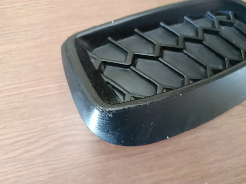 Moldura Direit Parachoque Dianteir Fiar Argo Cronos 2019 20 Preto Plástico - Imagem 2