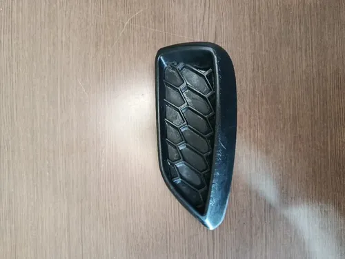 Moldura Esquerd Parachoque Fiat Argo 2018 19 21 22 Detalhes Preta Plástico - Imagem 3