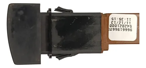 Botao Alerta Citroen C3 Picasso Aircross 96661966 2011 12 13 - Imagem 6