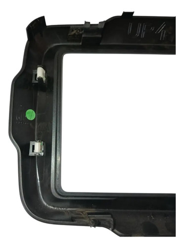 Moldura 2dim Multimidia Jeep Renegade 2016 17 18 19 20 21 22 Preto - Imagem 5