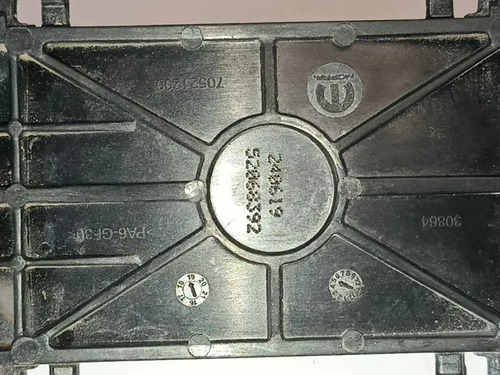 Maçaneta Extern Direit Fiat Argo Cronos Pulse Fastback 2021 Prata Dianteira - Imagem 2