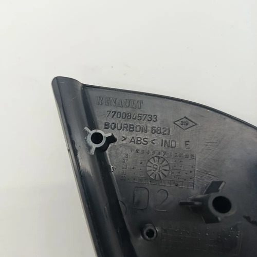 Acabamento Intern Retrovisor Direit Renault Clio 2014 15 16 Preto - Imagem 5