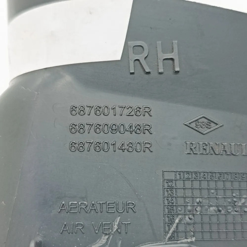 Difusor Ar Moldura Central Direit Renault Sandero 2016 2017 - Imagem 5
